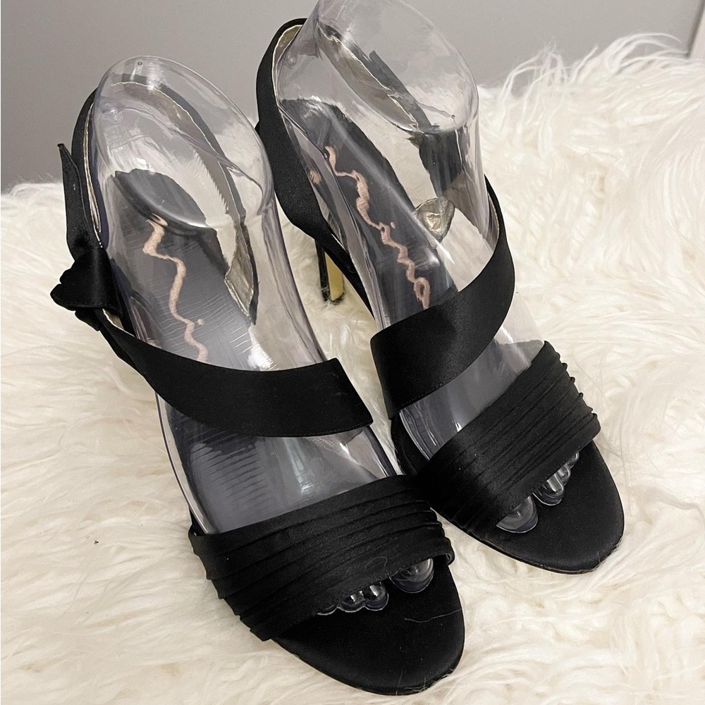 Nina satin heels